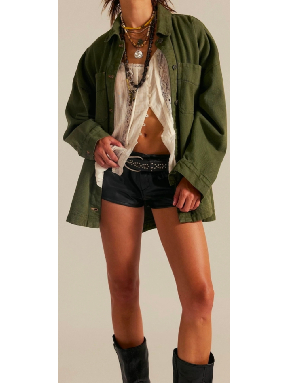 We The Free Madison City Denim Jacket Size M